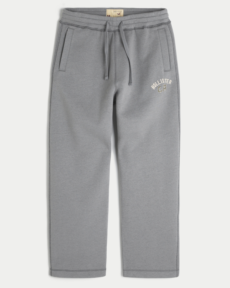 pantaloni della tuta larghi con stampa del logo holiday vault release