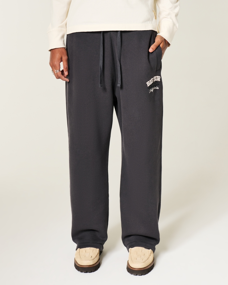 pantaloni della tuta larghi con stampa del logo holiday vault release