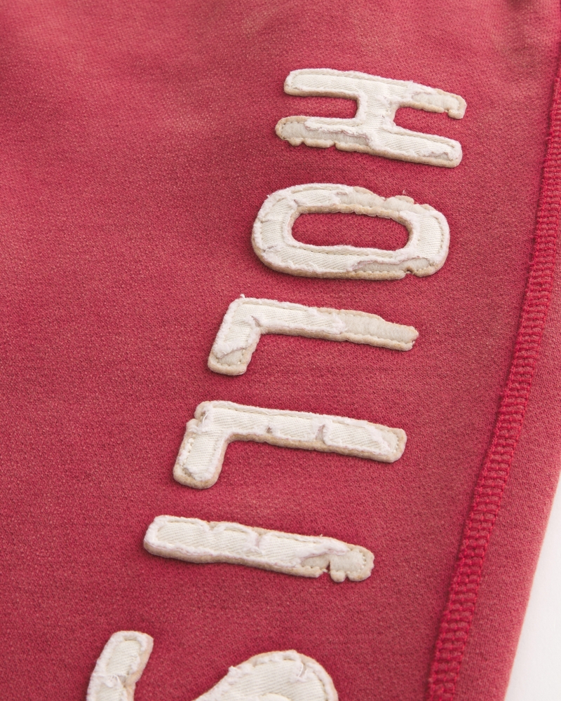 pantaloni della tuta larghi con stampa del logo holiday vault release