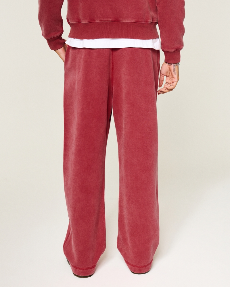 pantaloni della tuta larghi con stampa del logo holiday vault release