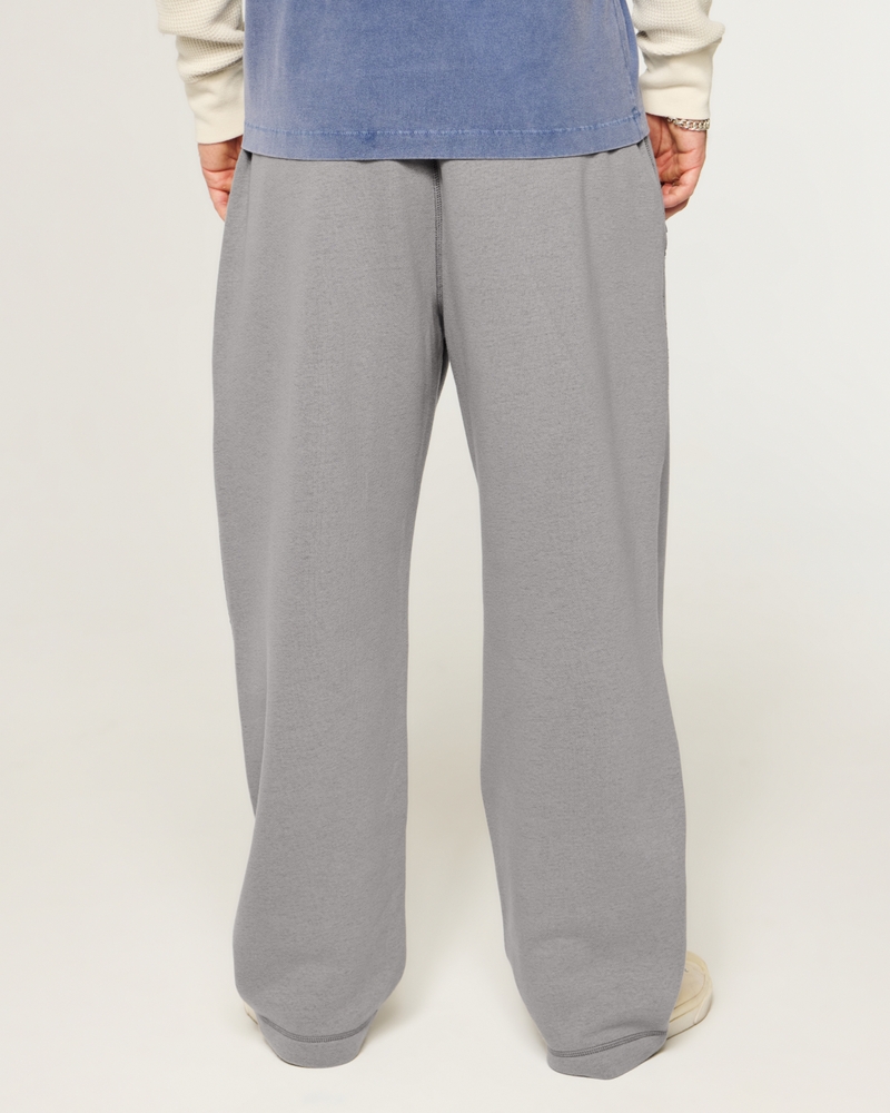 pantaloni della tuta larghi con stampa del logo holiday vault release