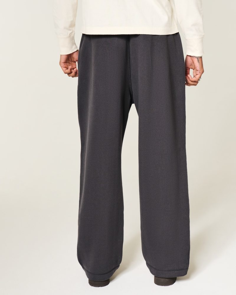 pantaloni della tuta larghi con stampa del logo holiday vault release
