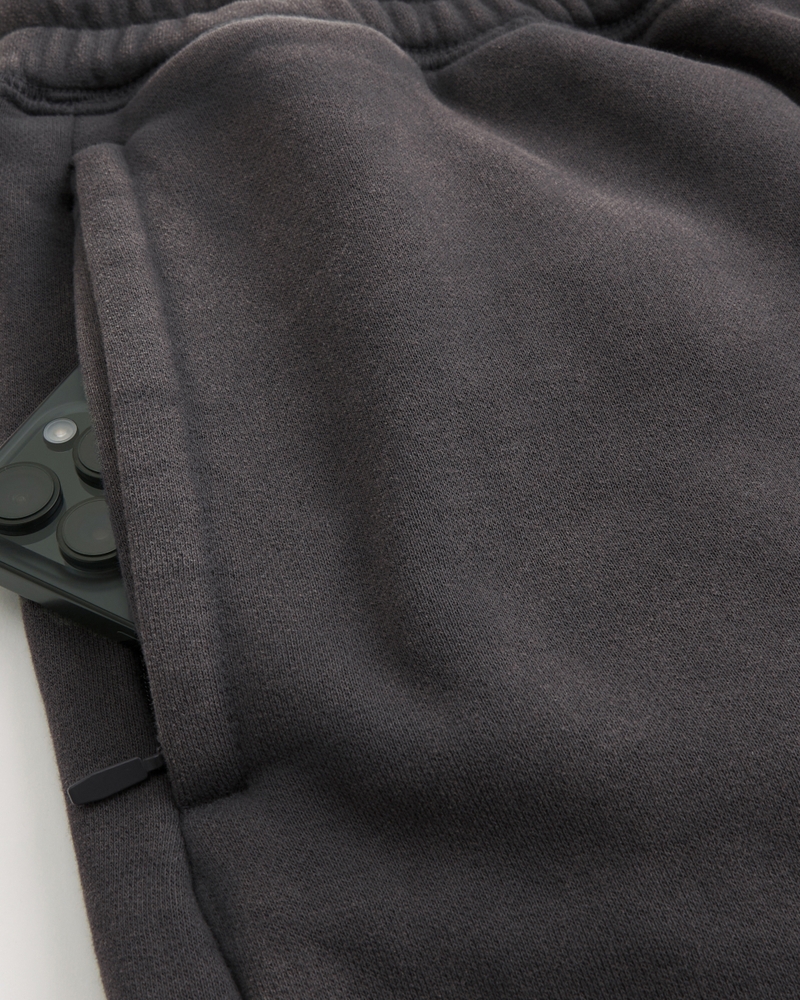 pantaloni della tuta larghi con borsa ricamata a forma di ragno