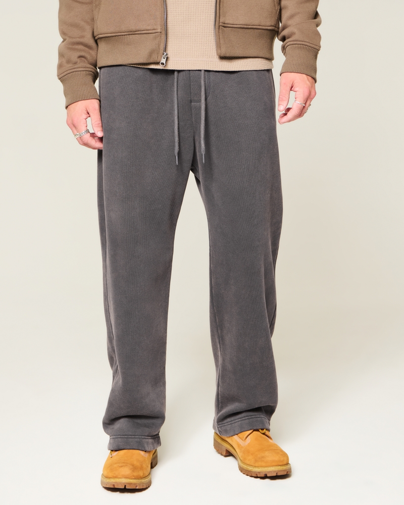 pantaloni della tuta larghi con borsa ricamata a forma di ragno
