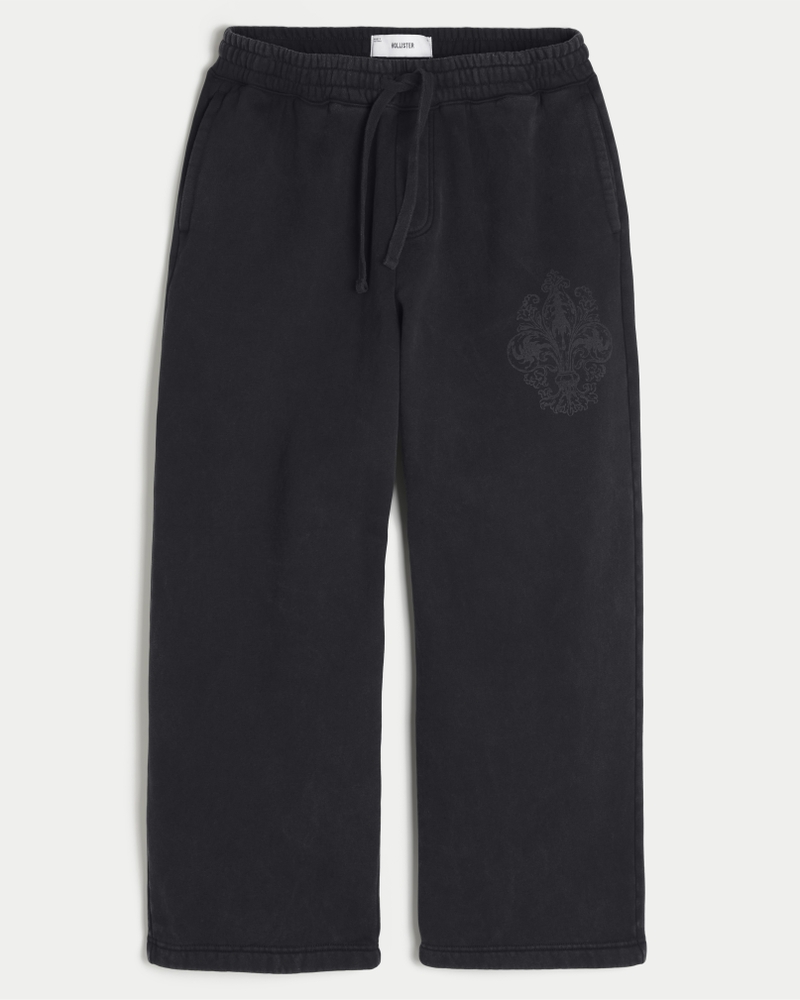 pantaloni della tuta fantasia stile extra-largo