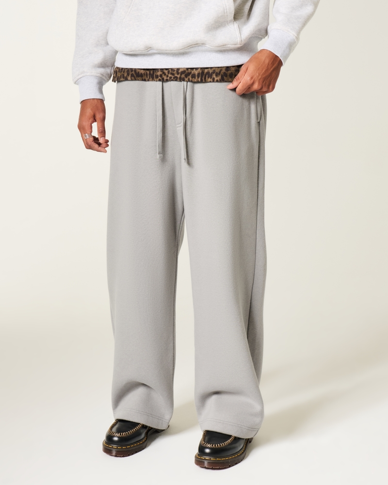pantaloni della tuta fantasia stile extra-largo