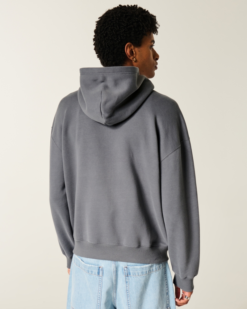 felpa con cappuccio e zip a gamba larga stampata south lake leopards